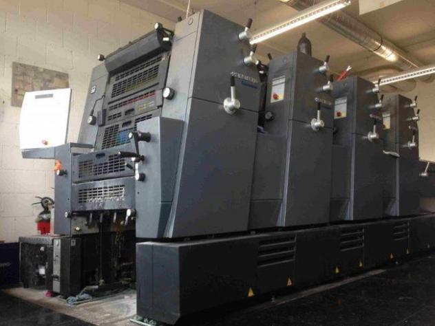 Heidelberg Printmaster PM 52-4 four-color offset press