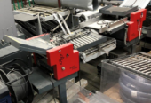 Eurofold 245-235 2×2 buckle plate folding machine with long motorized delivery