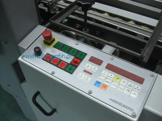 Heidelberg Steel Ti 40-4-KB 36-F Combination Folding Machine