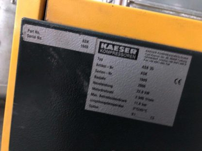 Kaeser ASK 35 compressor unit
