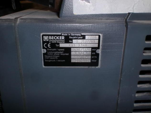 Becker KVT 3.140 Rotary vane vacuum pump