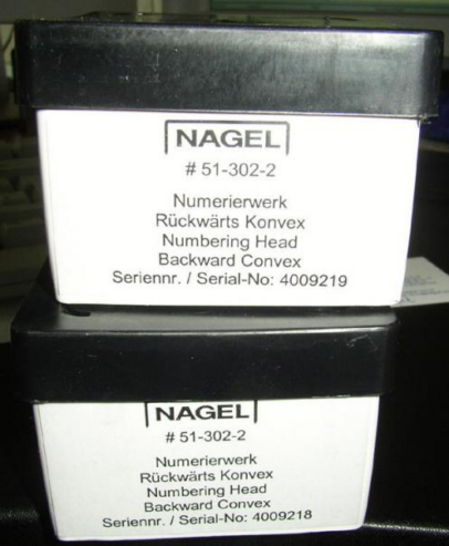 Ernst Nagel/Morgana Numnak S Numbering Machine