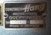 Constantin Hang DT 106-20 Paper Drilling Machine