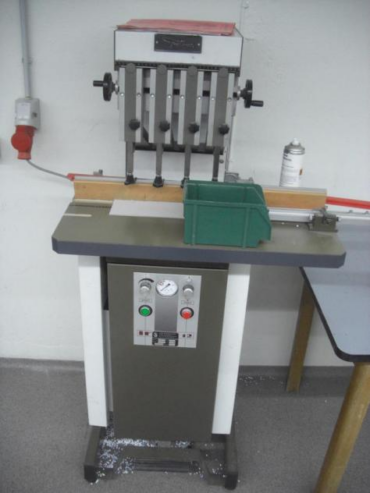 Josef Foellmer IRAM 12 4 spindle paper drilling machine