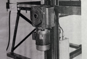 Rarity motor driven lithography press Peter van Ginkel model L-90 motor