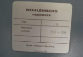 Wohlenberg 115 MCS-2 TV high-speed cutter