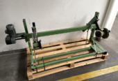 Slitter rewinder with circular knife and mobile winding or unwinding