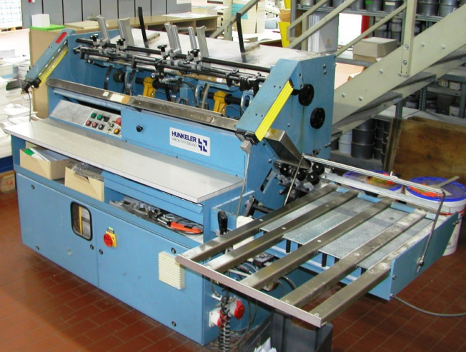 Hunkeler VEA 520 k sheet facing and gluing machine