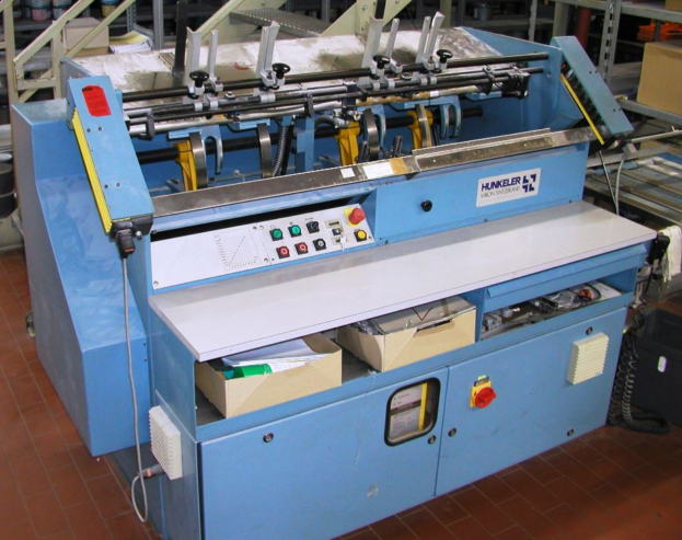 Hunkeler VEA 520 k sheet facing and gluing machine