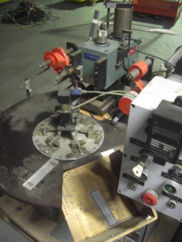 Gierlich PE 600 pneumatic hot foil stamping press