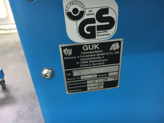 GUK SM 50-2 cutting machine with feeder