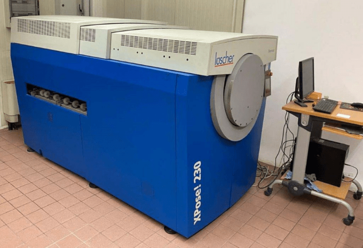 eight up indrum thermal CtP-system Lüscher Xpose 230 TH with Tiff Spooler