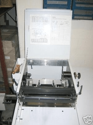 Renz RSB 360 Semi automatic wire comb book binding machine