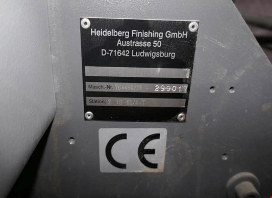 2nd folding unit Heidelberg Stahlfolder Topline TD 66-4-T