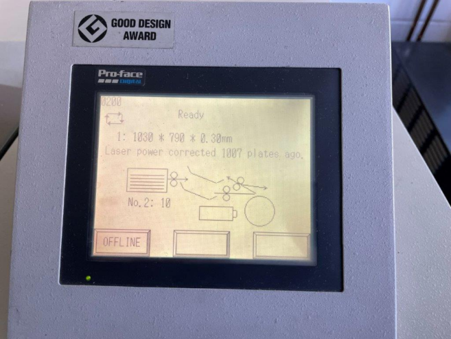 thermal CTP Fuji Luxel T-9000 SCL with Rasterblaster Rip OEM Screen PT-R 8000