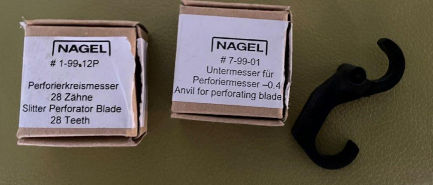 Ernst Nagel Rillnak Längs – Perforationswerkzeug mit Abstreifer