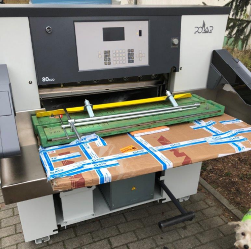 guillotine, stack cutter or paper cutter Polar Eco 80