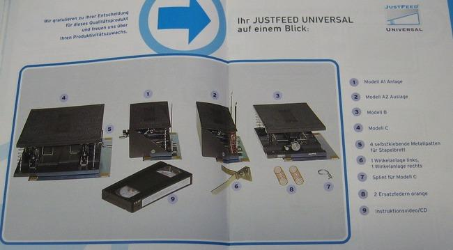 JustFeed Universal Envelope Printing Kit