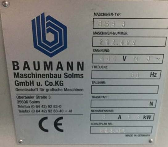 Shaker Baumann BSB 3