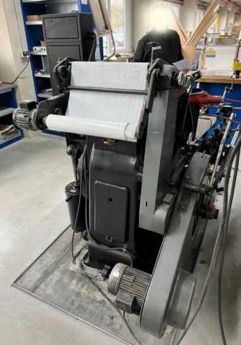 A3 die-cutting and hot foil stamping machine Original Heidelberg GTP with ART hot foil unit