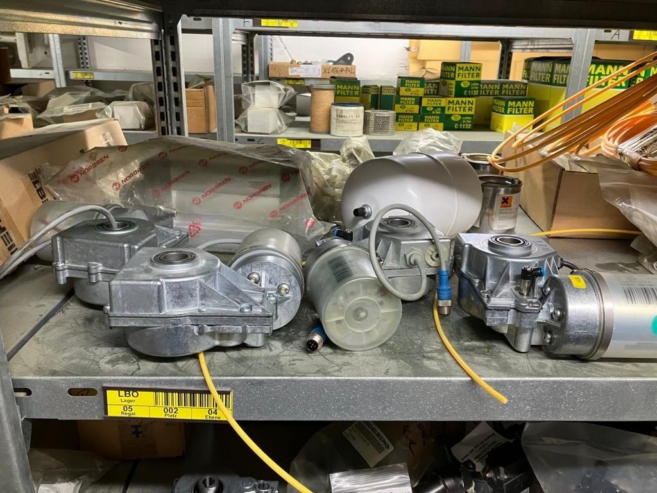 large stock Heidelberg XL 106 and CD 102 printing machines spare parts