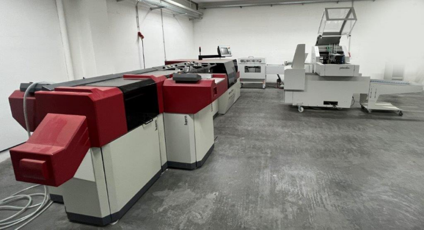 Kern K 2500 multimailer inserting system (C65 and C5) Inserting delivery with automatic mailbox filling Palamides sima 220