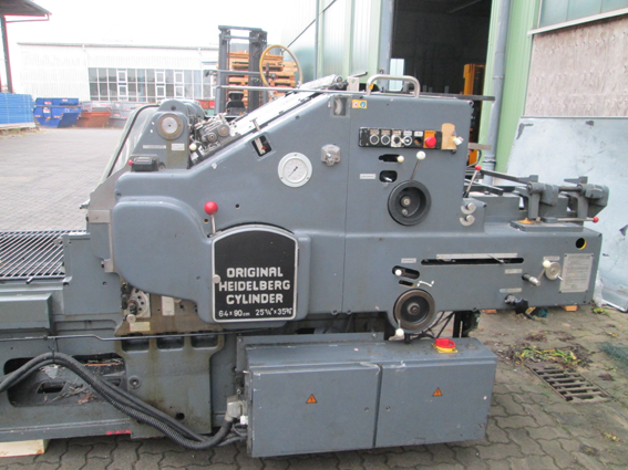 Original Heidelberg OHZ – SBD punching machine