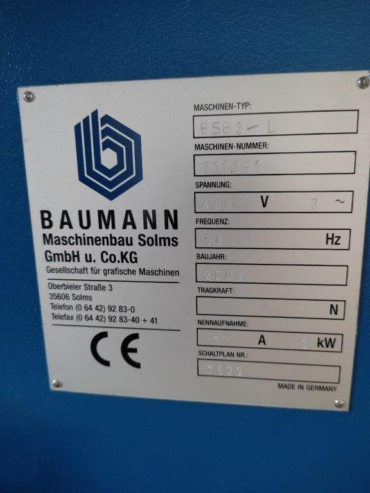 Wohlenberg Baumann BSB 3L automatic jogger