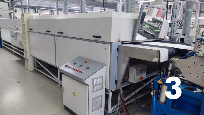 Coatema EA 104 + IR-Dryer + Theime + UV-Dryer
